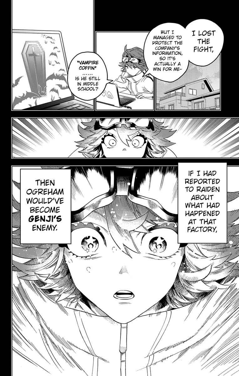 Kemono Jihen Chapter 63 page 15 - Chapter 63: Tsuna, the Demon Slayer