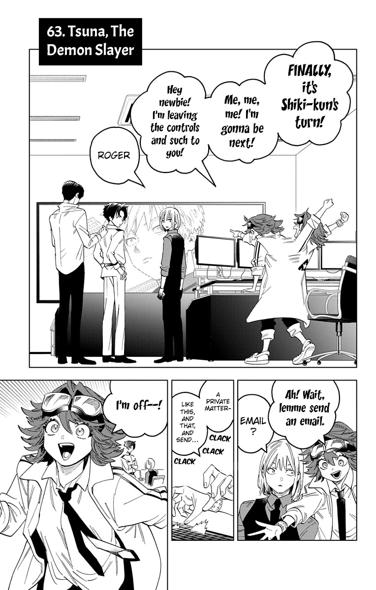 Kemono Jihen Chapter 63 page 2 - Chapter 63: Tsuna, the Demon Slayer