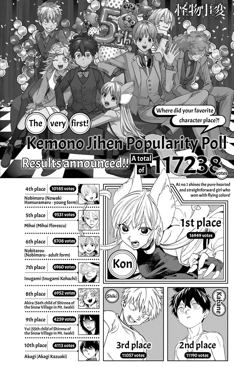 Kemono Jihen Chapter 64.5 page 12 - Chapter 64.5: Volume 16 Extras