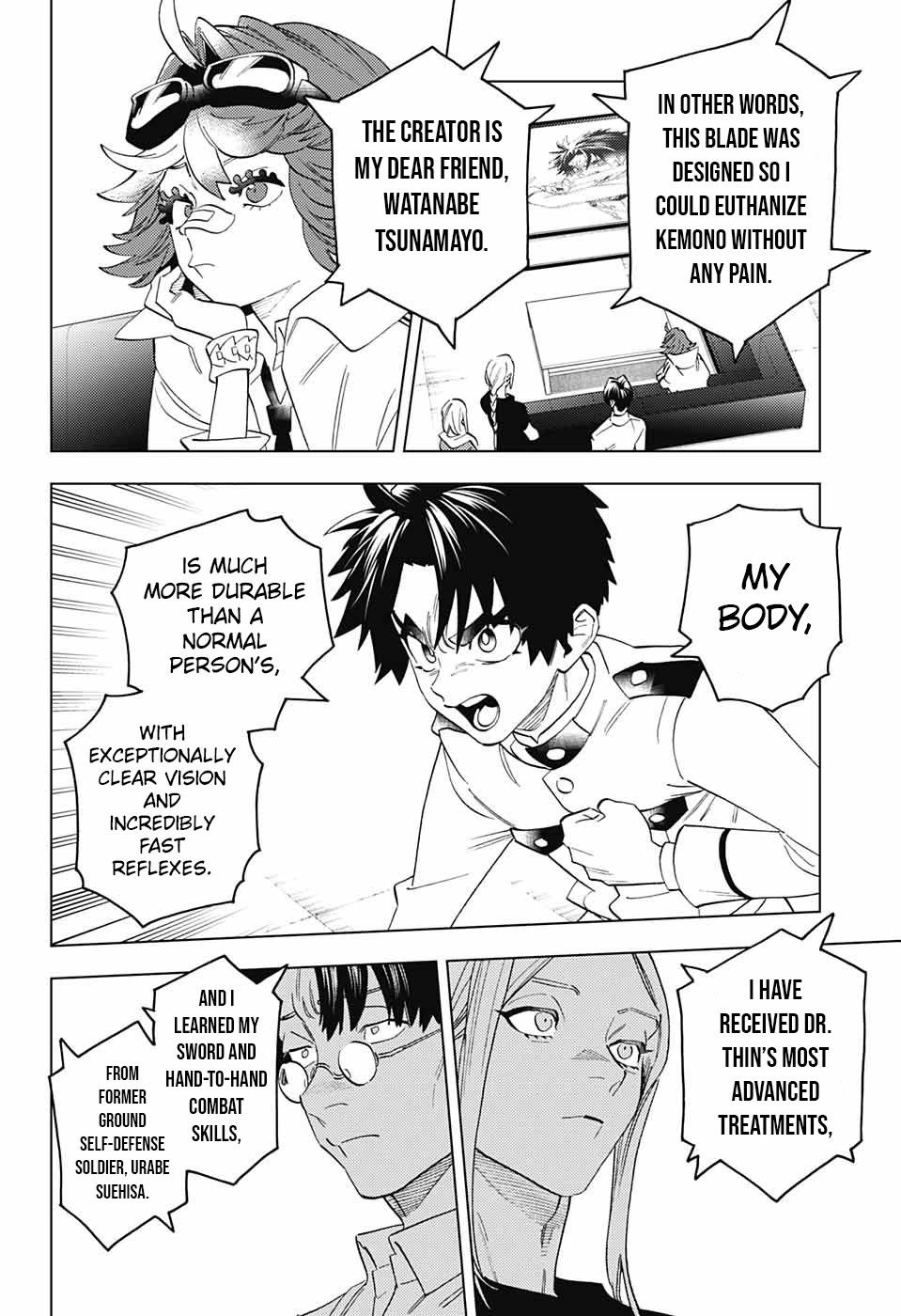 Kemono Jihen Chapter 66 page 10 - Chapter 66: Tanuki
