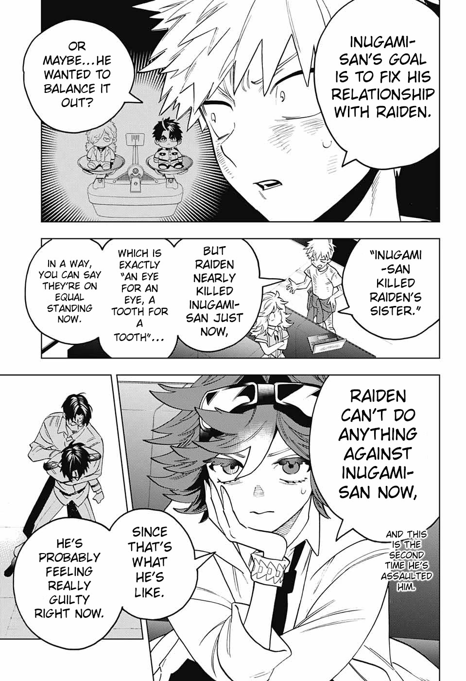 Kemono Jihen Chapter 66 page 25 - Chapter 66: Tanuki
