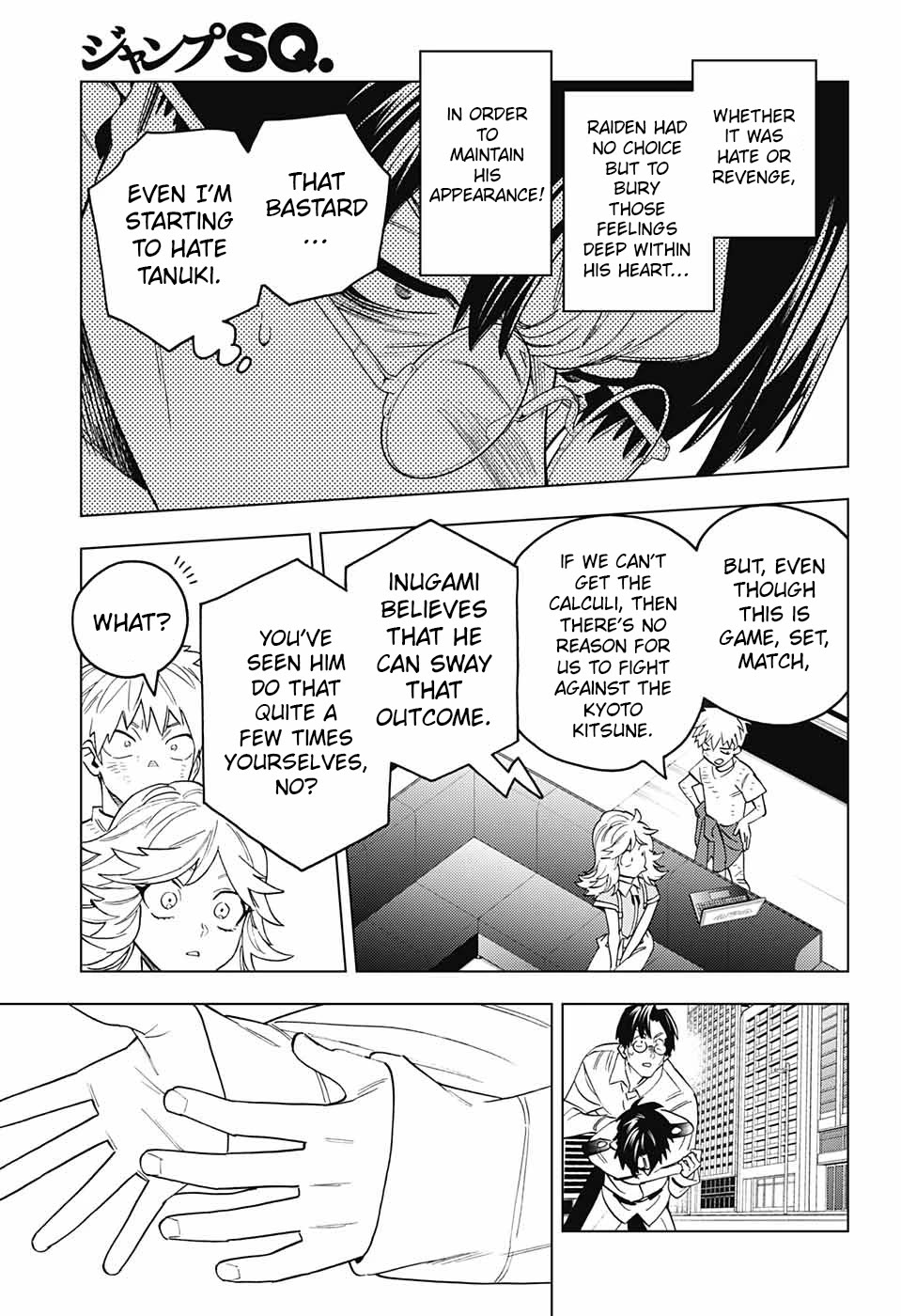 Kemono Jihen Chapter 66 page 27 - Chapter 66: Tanuki