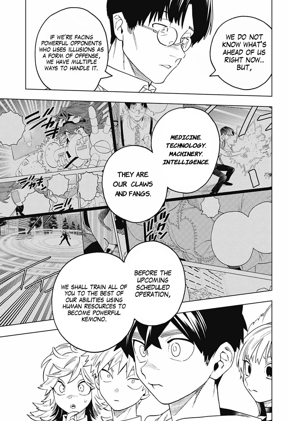 Kemono Jihen Chapter 67 page 15 - Chapter 67: Rising Resolve