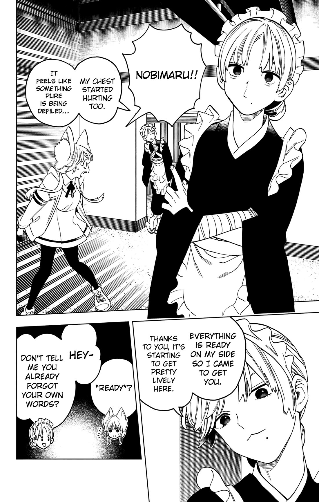 Kemono Jihen Chapter 71 page 33 - Chapter 71: Wicked Girl
