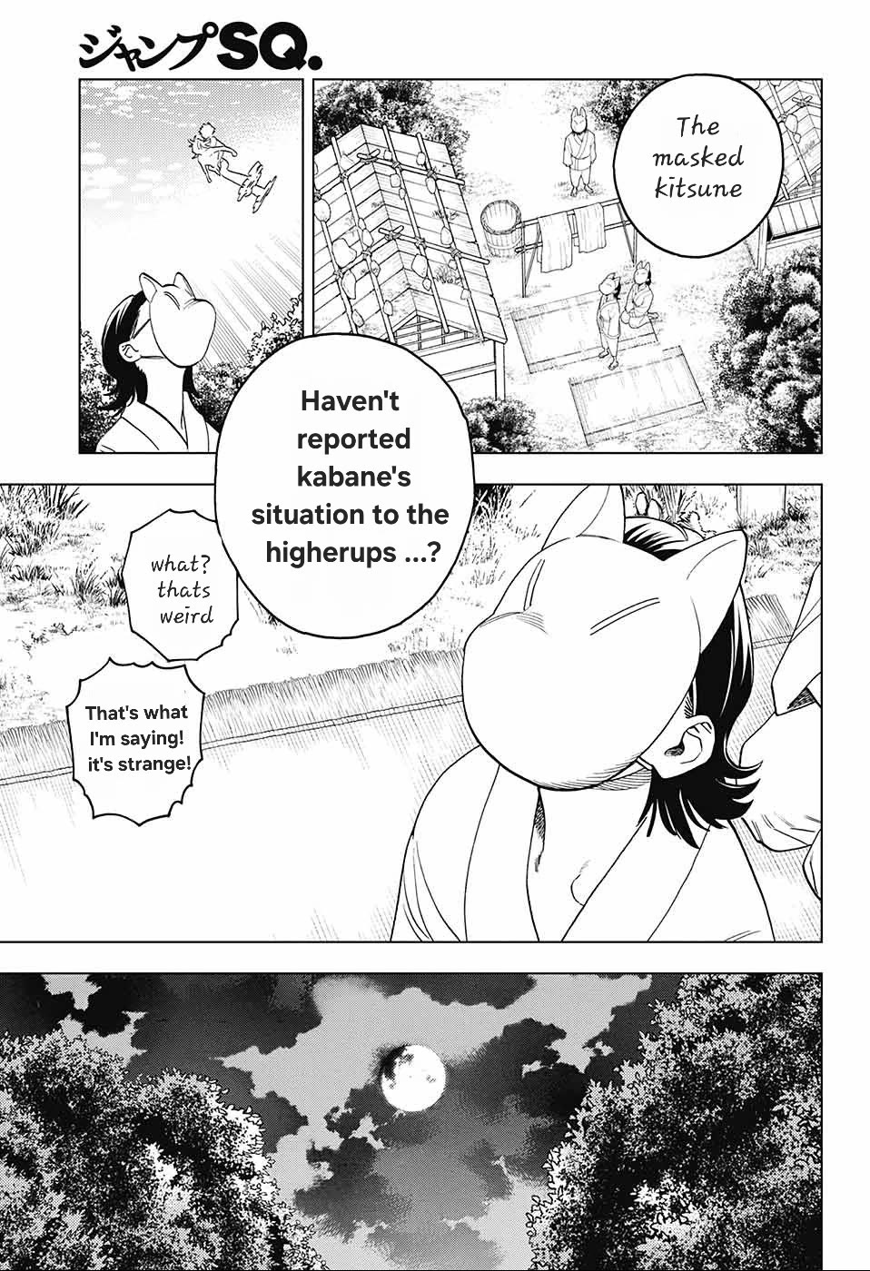 Kemono Jihen Chapter 72 page 15 - Chapter 72: Feast