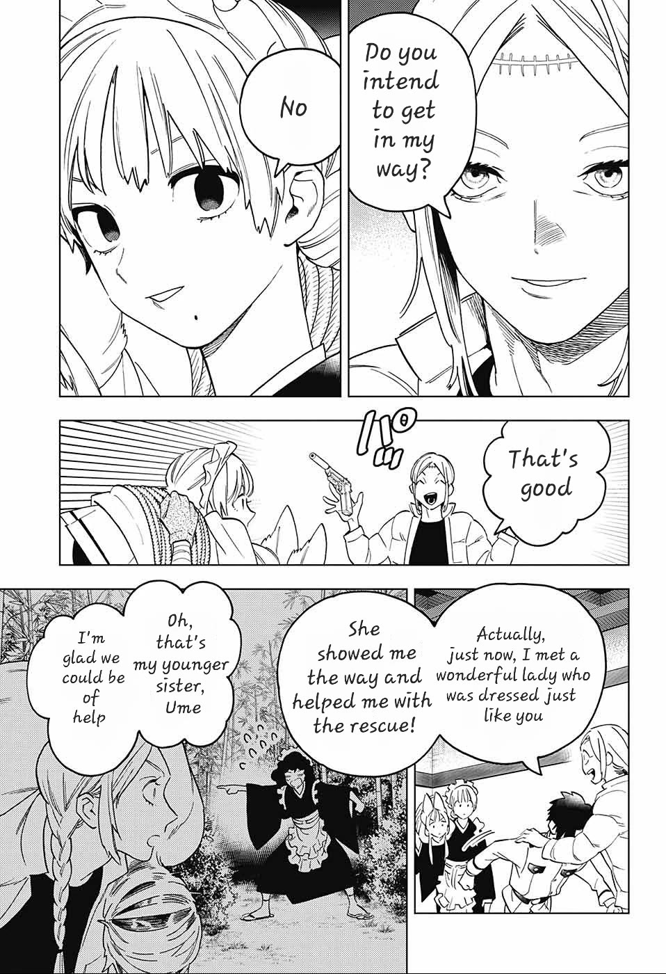 Kemono Jihen Chapter 72 page 9 - Chapter 72: Feast
