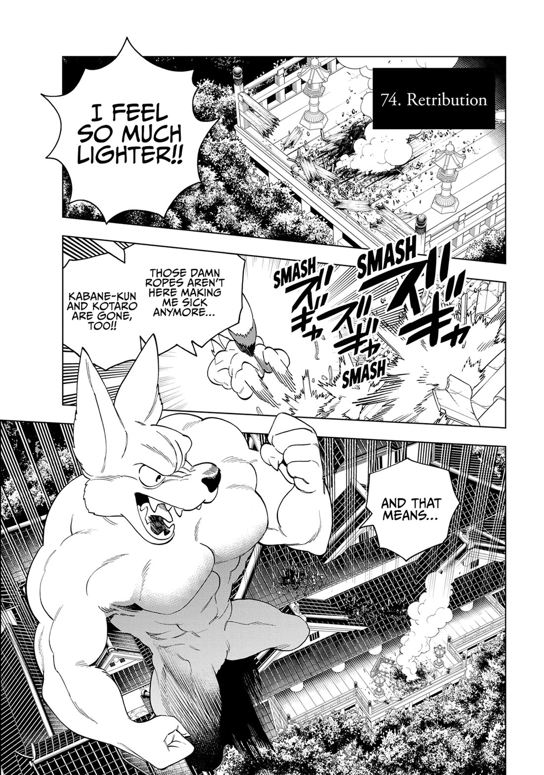 Kemono Jihen Chapter 74 page 1 - Chapter 74