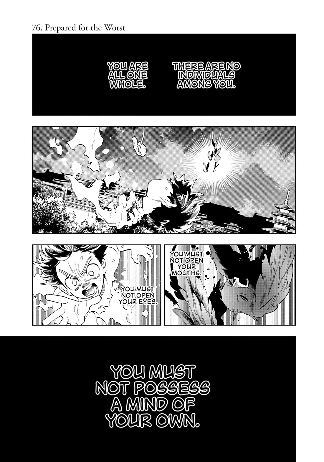 Kemono Jihen Chapter 76 page 1 - Chapter 76