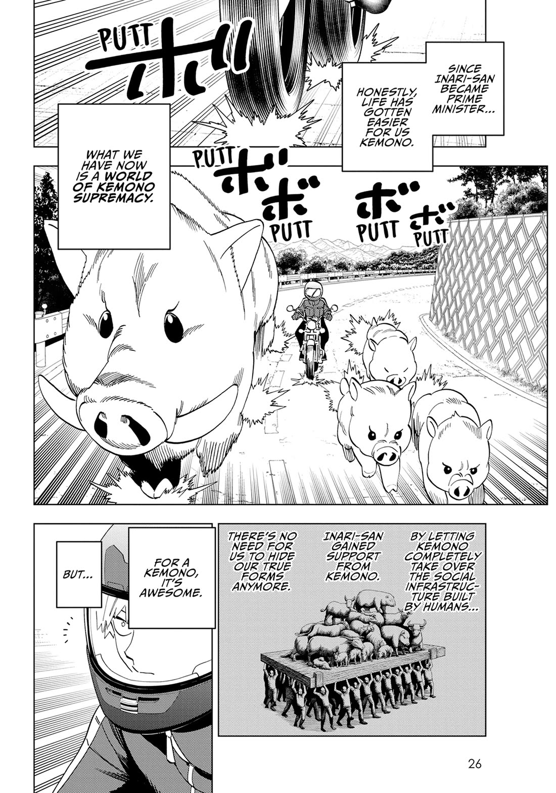 Kemono Jihen Chapter 85 page 24 - Chapter 85