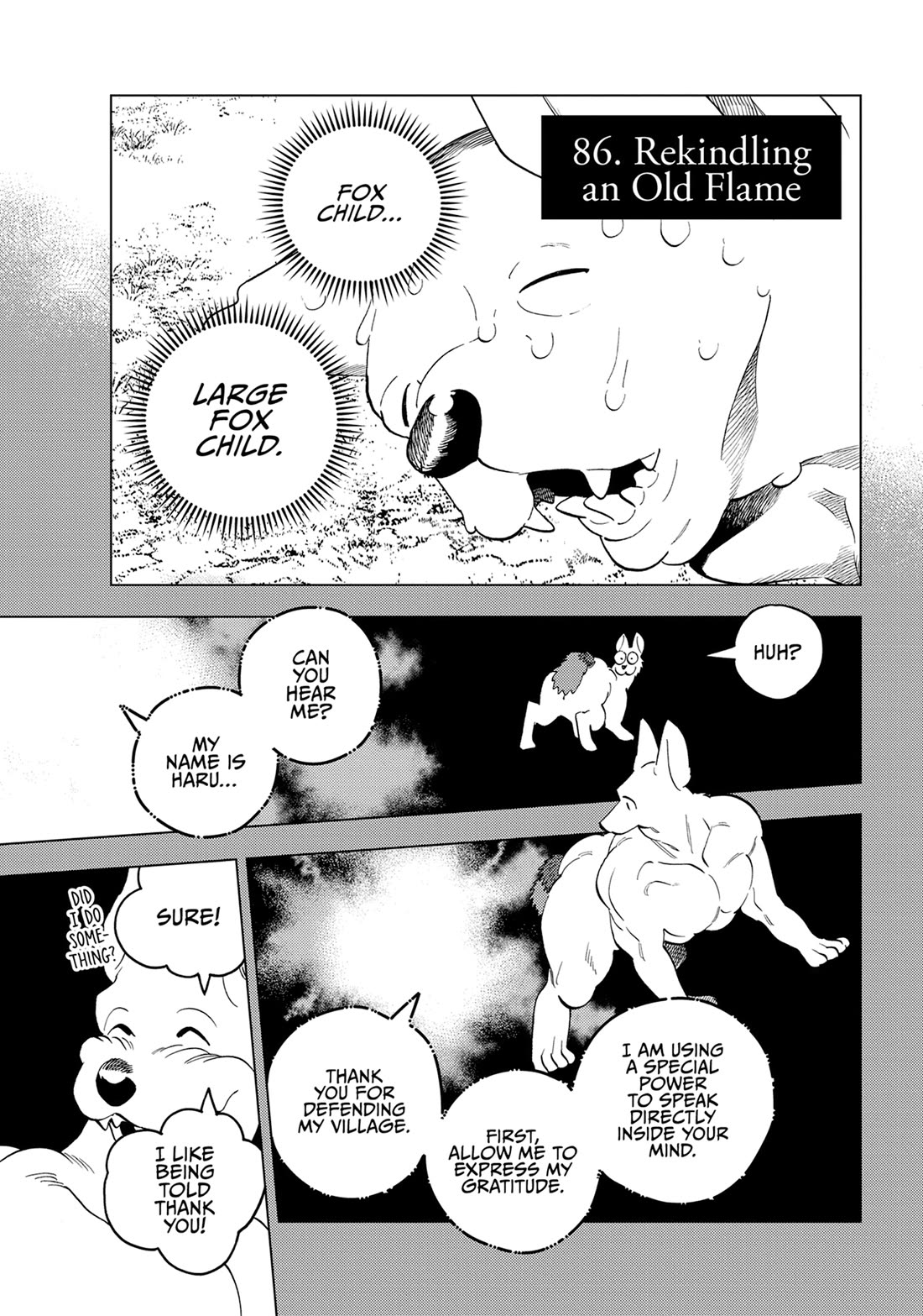 Kemono Jihen Chapter 86 page 1 - Chapter 86
