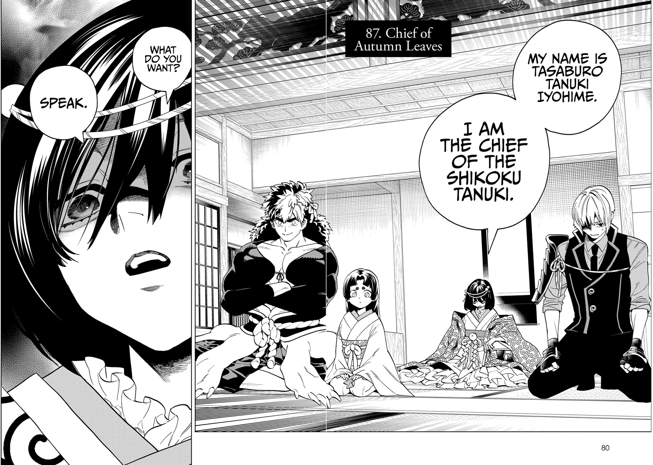Kemono Jihen Chapter 87 page 2 - Chapter 87