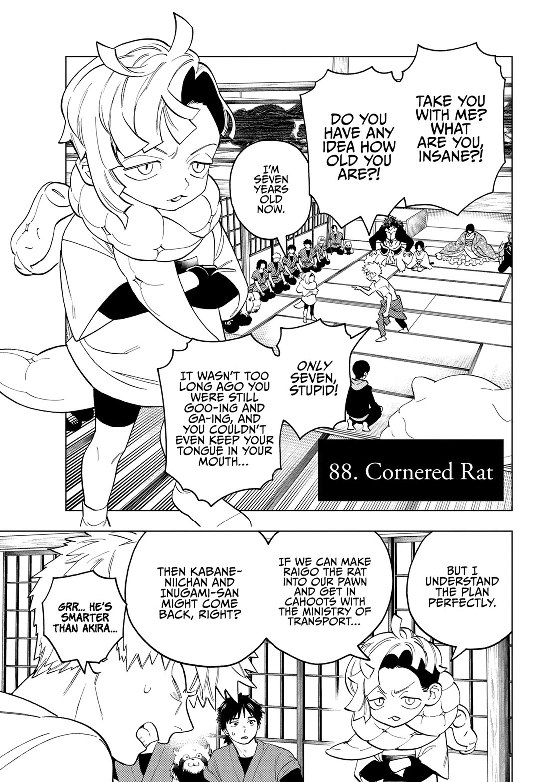 Kemono Jihen Chapter 88 page 1 - Chapter 88