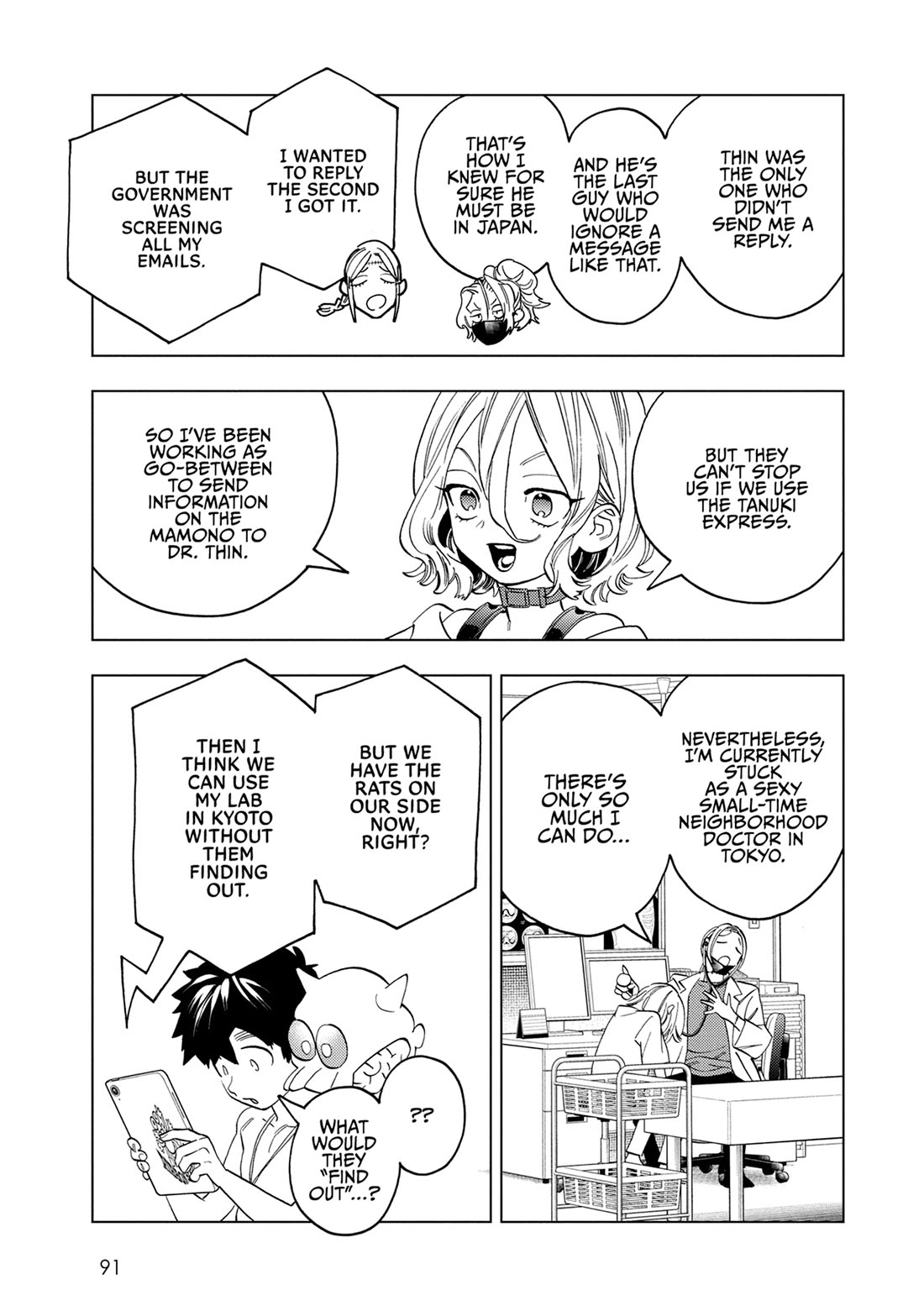 Kemono Jihen Chapter 92 page 11 - Chapter 92