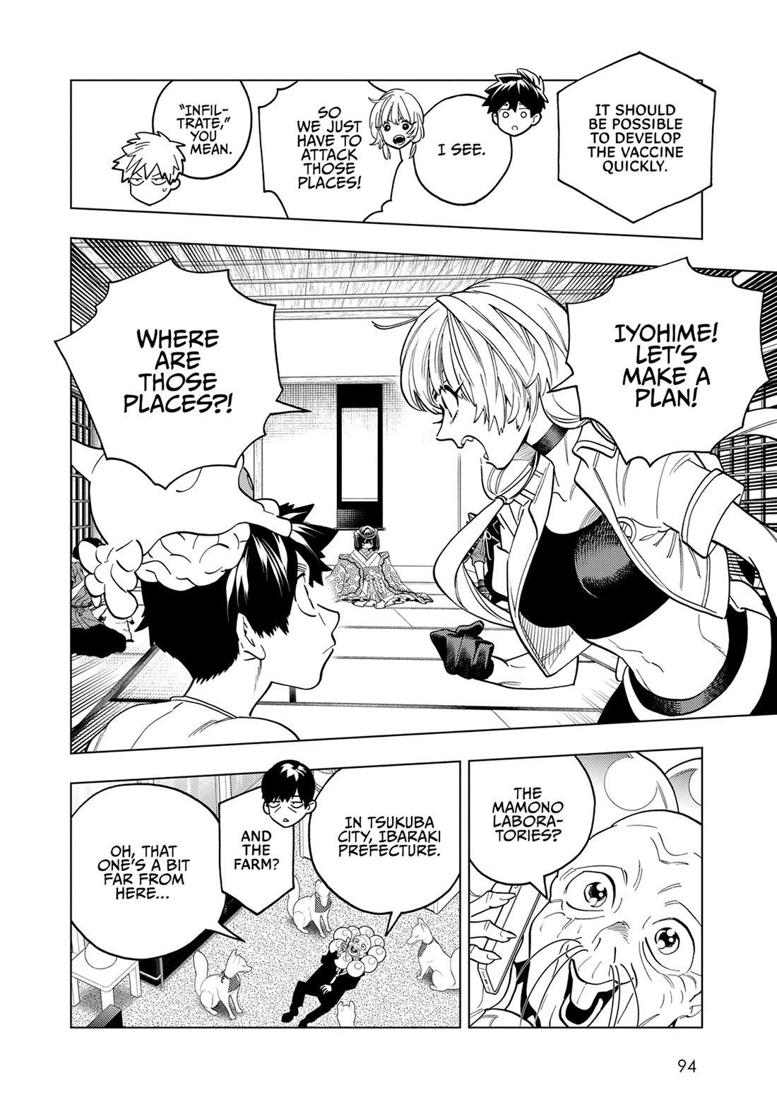 Kemono Jihen Chapter 92 page 14 - Chapter 92