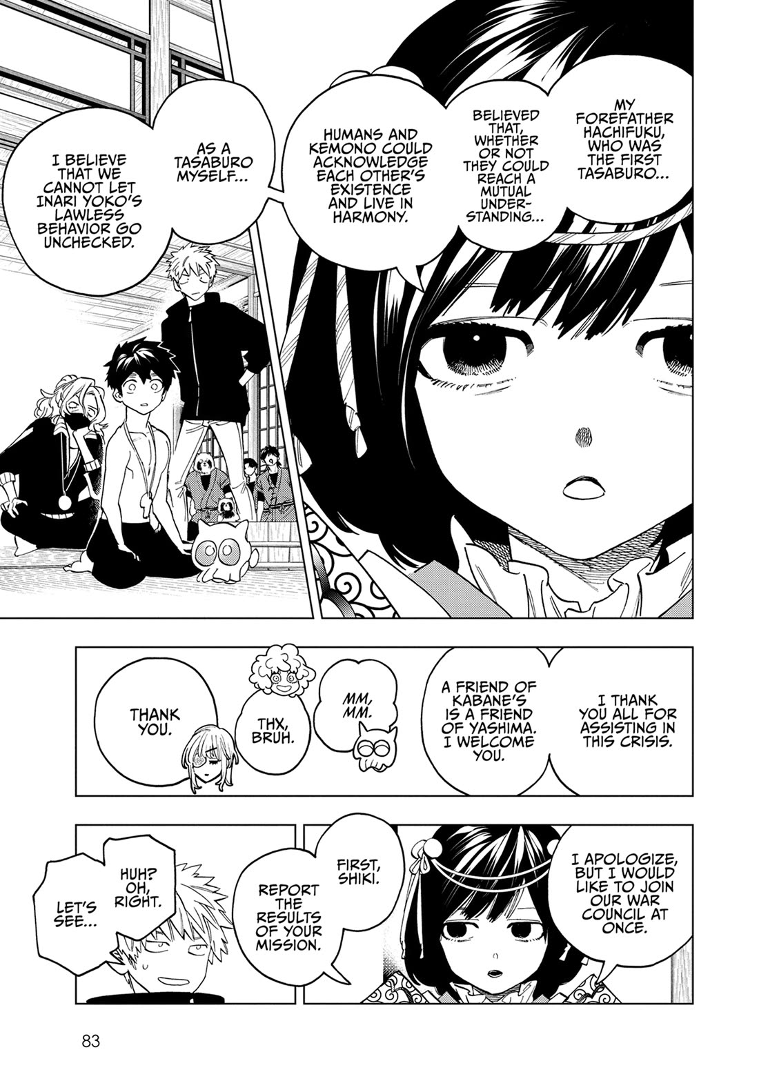 Kemono Jihen Chapter 92 page 3 - Chapter 92