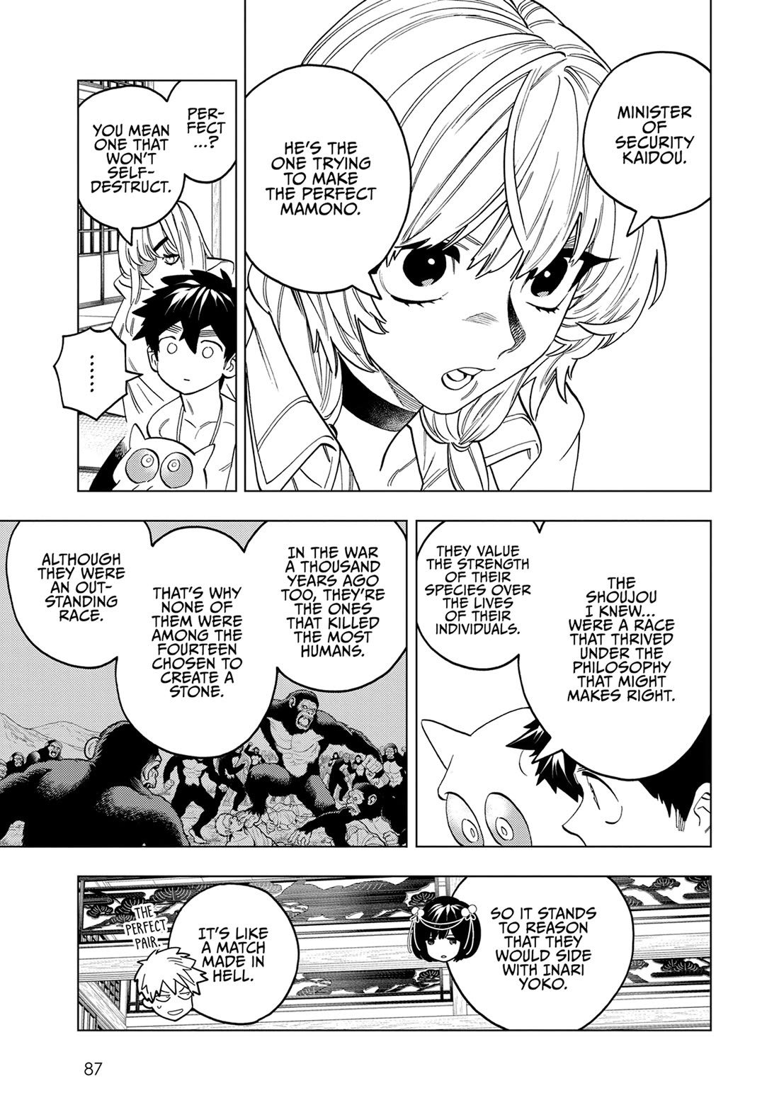 Kemono Jihen Chapter 92 page 7 - Chapter 92