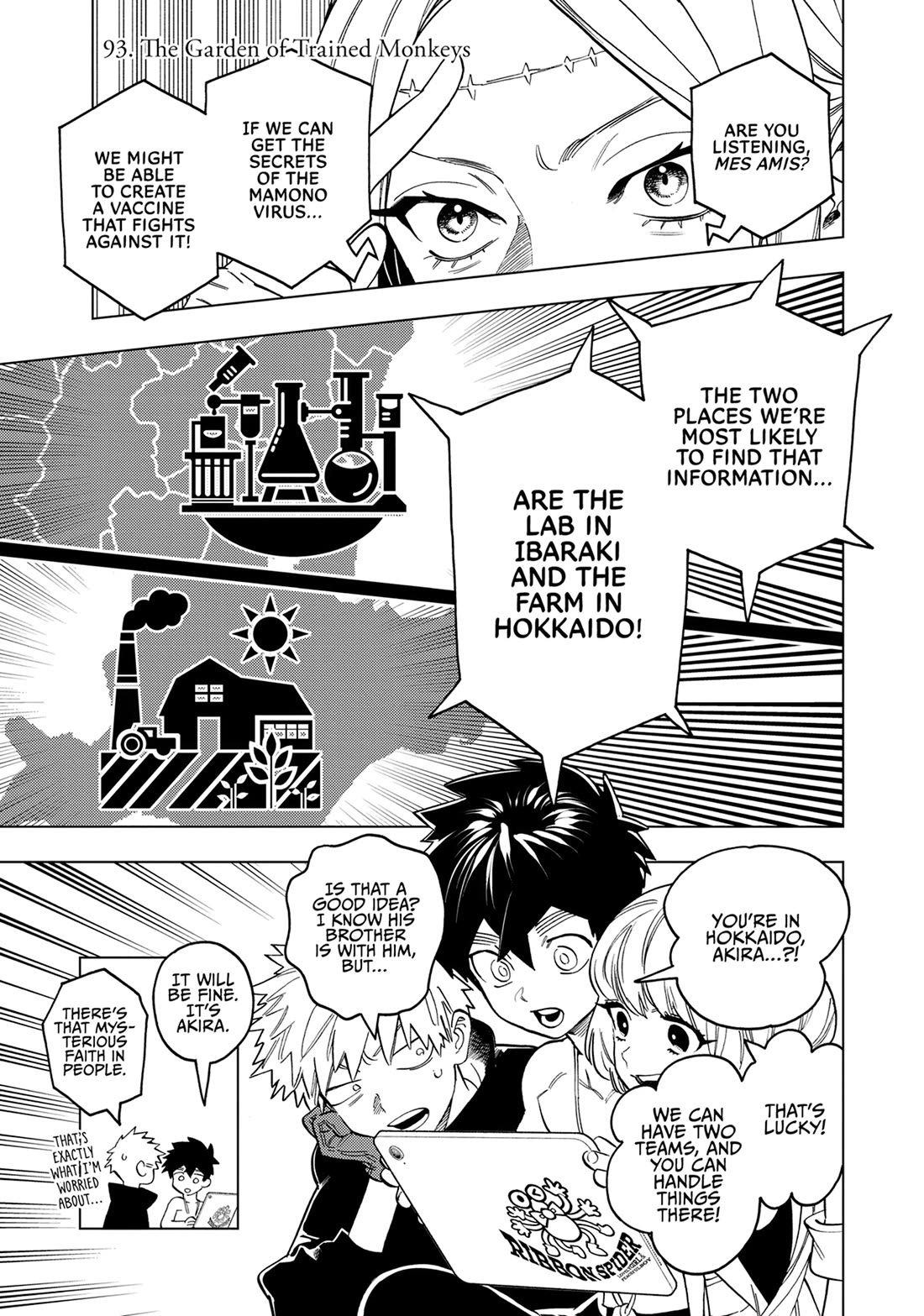 Kemono Jihen Chapter 93 page 1 - Chapter 93