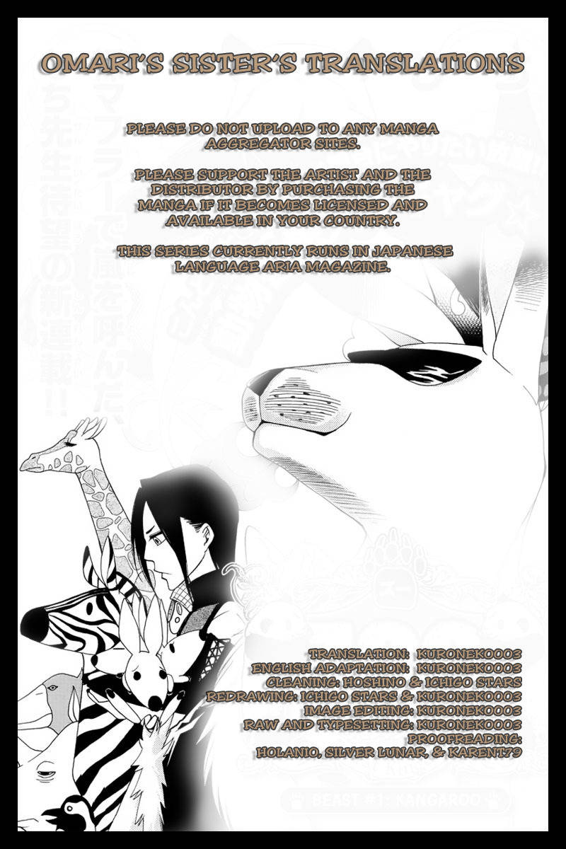 Kemono Kingdom - Zoo Chapter 2 page 1 - Chapter 2: The Rabbit and the Dormouse