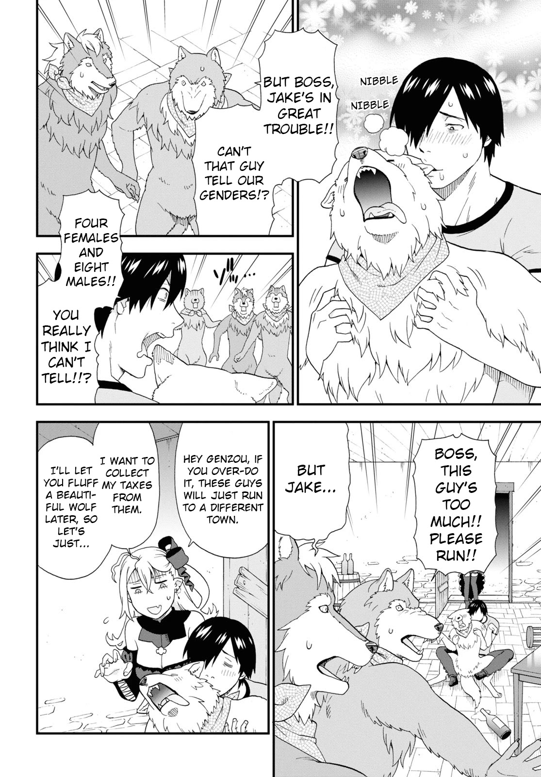 Kemono Michi (Natsume Akatsuki) Chapter 10.49-5 page 10 - Vol.10 Chapter 49.5: Gaiden 11 - A beautiful girl and a wild beast under the full moon