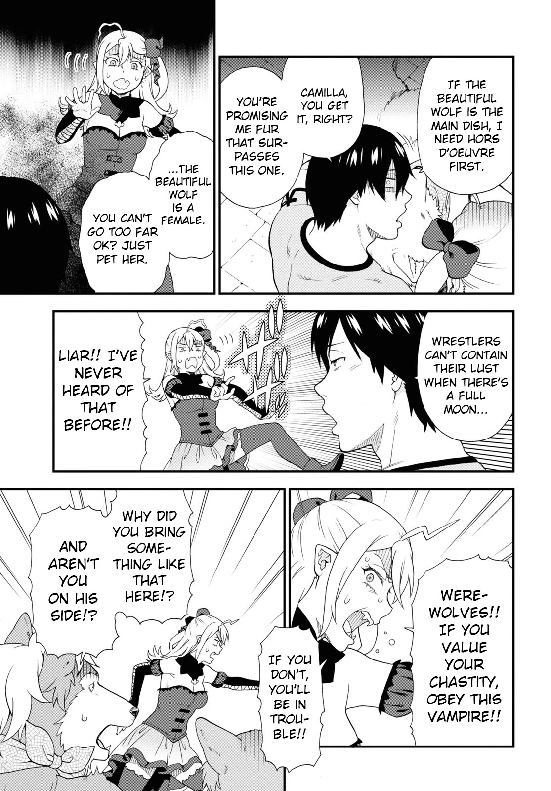 Kemono Michi (Natsume Akatsuki) Chapter 10.49-5 page 11 - Vol.10 Chapter 49.5: Gaiden 11 - A beautiful girl and a wild beast under the full moon