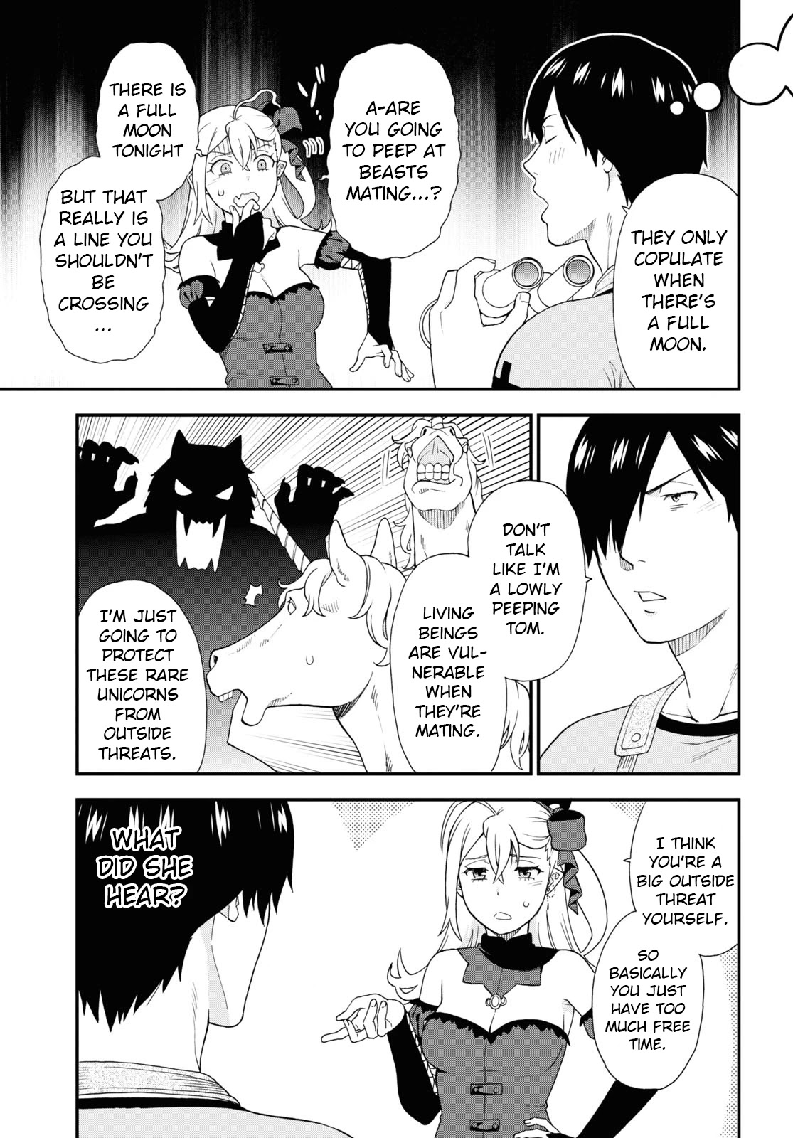 Kemono Michi (Natsume Akatsuki) Chapter 10.49-5 page 3 - Vol.10 Chapter 49.5: Gaiden 11 - A beautiful girl and a wild beast under the full moon