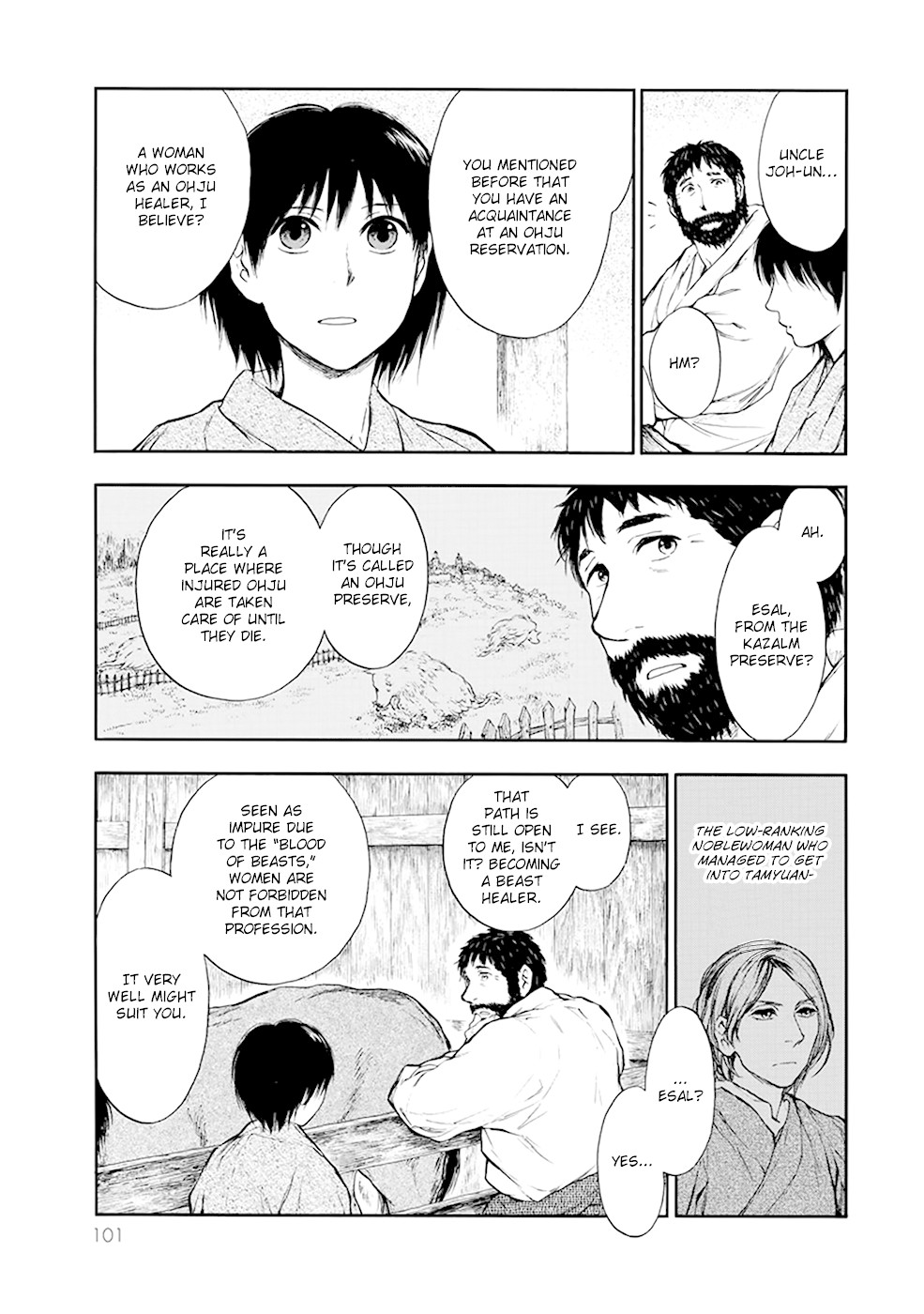 Kemono no Souja Chapter 3.4-1-2 page 24 - Vol.3 Chapter 4.1: Joh-un's Son (Part 2)