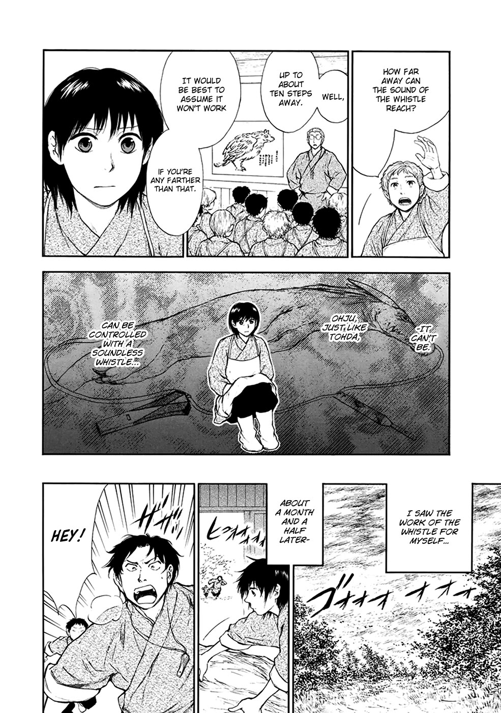Kemono no Souja Chapter 4.4-4 page 9 - Vol.4 Chapter 4.4: The Ohju Whistle
