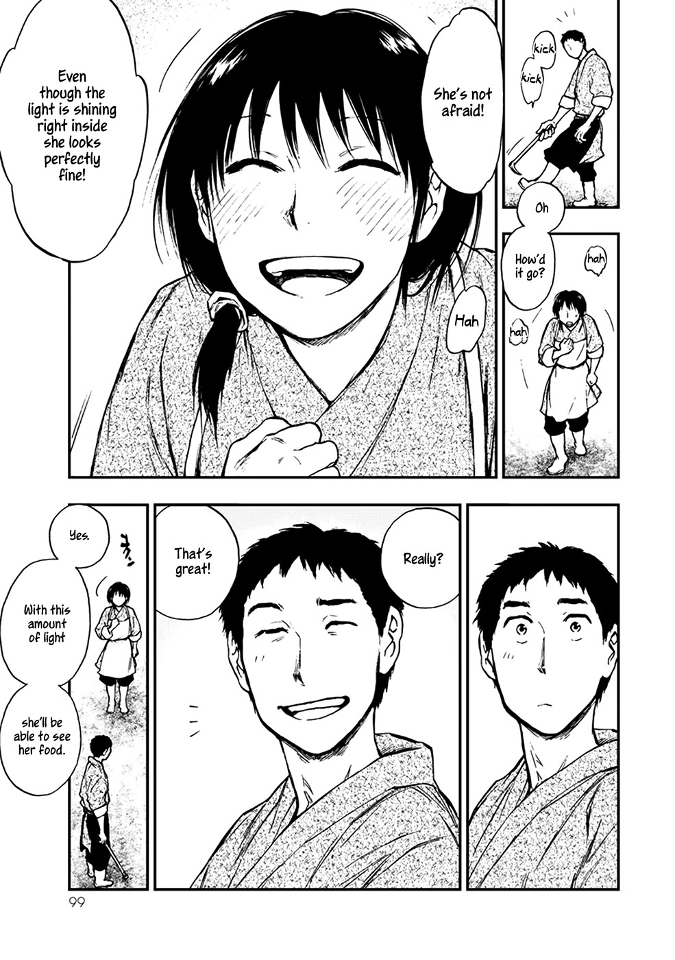 Kemono no Souja Chapter 4.4-7 page 10 - Vol.4 Chapter 4.7: Light that Shines from Beneath