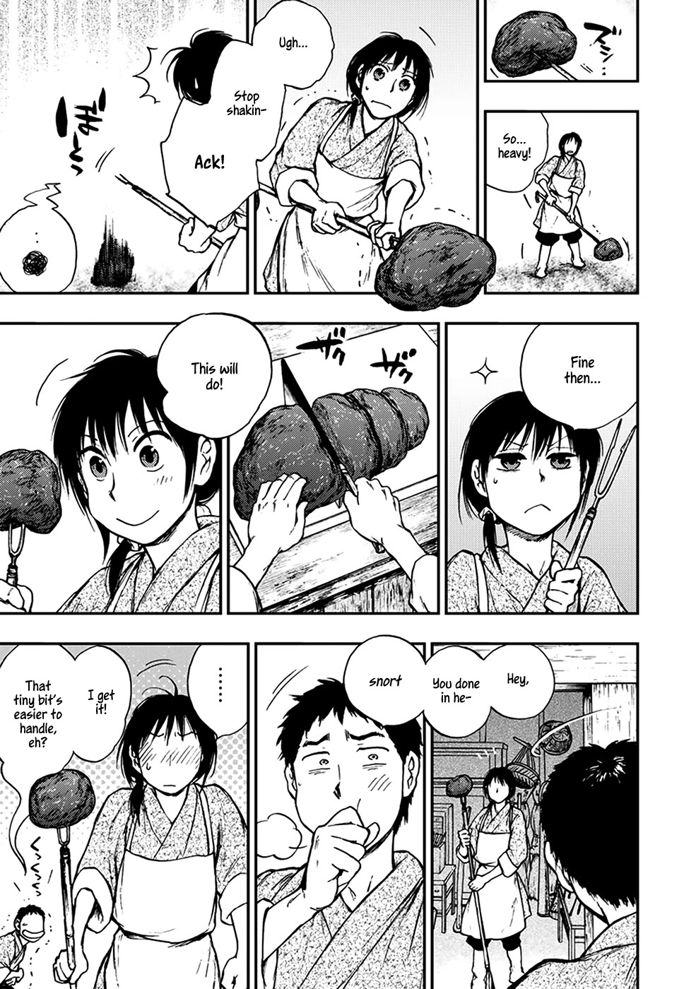 Kemono no Souja Chapter 4.4-7 page 12 - Vol.4 Chapter 4.7: Light that Shines from Beneath