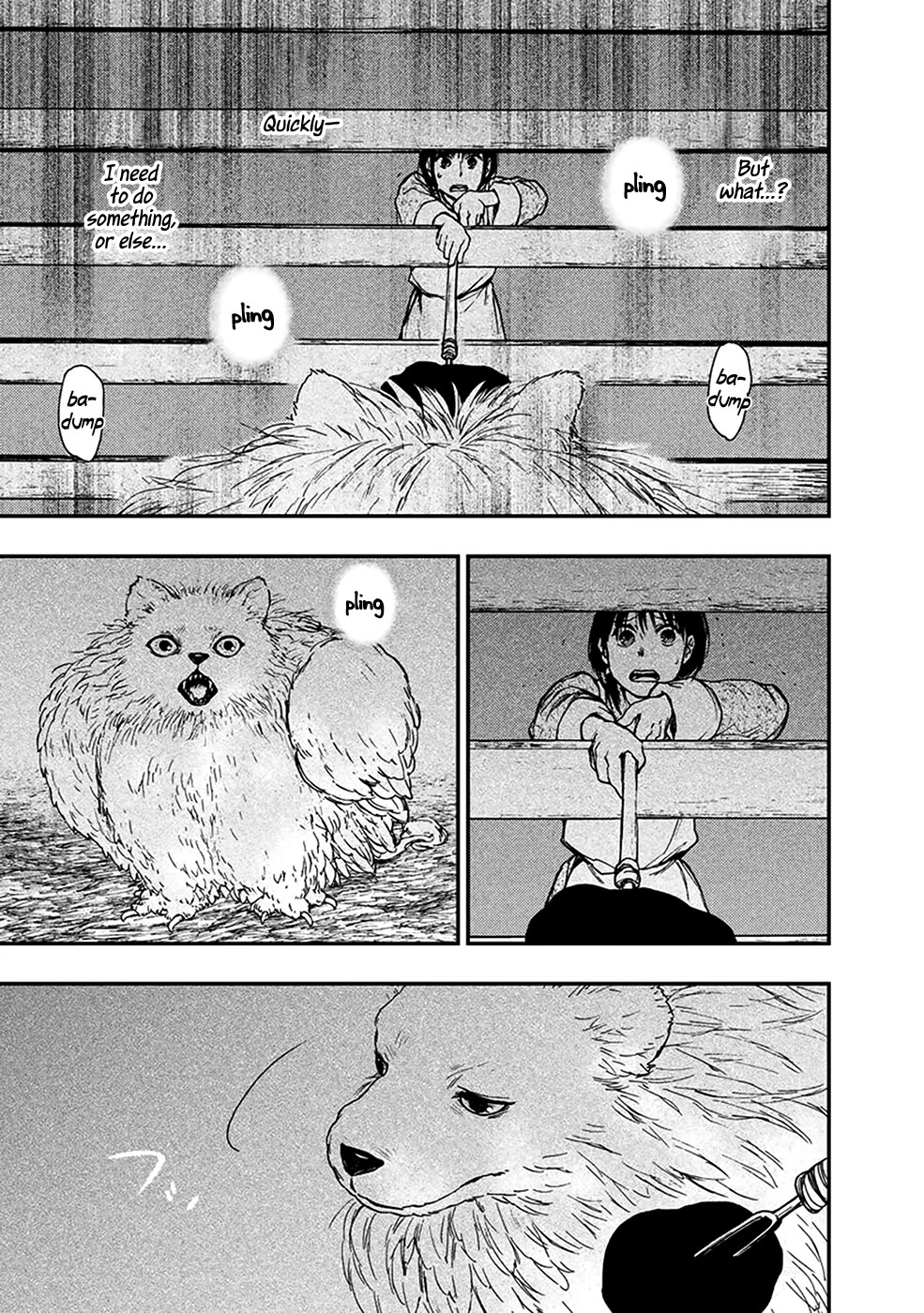 Kemono no Souja Chapter 4.4-7 page 17 - Vol.4 Chapter 4.7: Light that Shines from Beneath