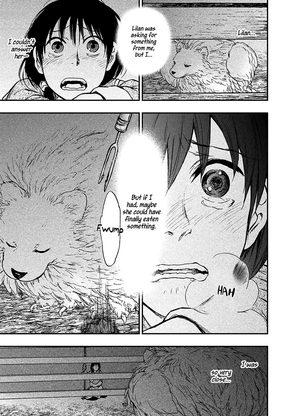Kemono no Souja Chapter 4.4-7 page 18 - Vol.4 Chapter 4.7: Light that Shines from Beneath
