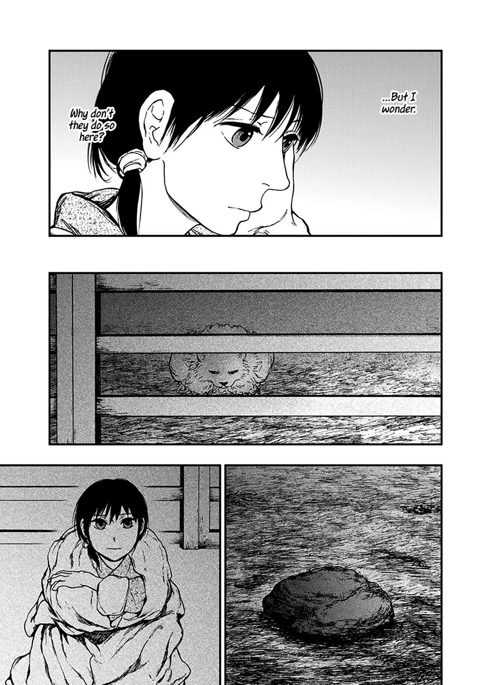 Kemono no Souja Chapter 4.4-7 page 22 - Vol.4 Chapter 4.7: Light that Shines from Beneath