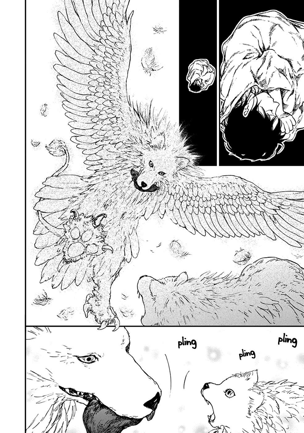 Kemono no Souja Chapter 4.4-7 page 27 - Vol.4 Chapter 4.7: Light that Shines from Beneath