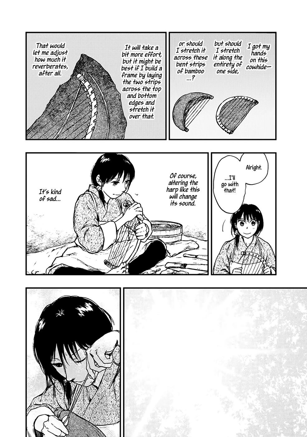 Kemono no Souja Chapter 4.5-1 page 27 - Vol.4 Chapter 5.1: The Sound of the Harp
