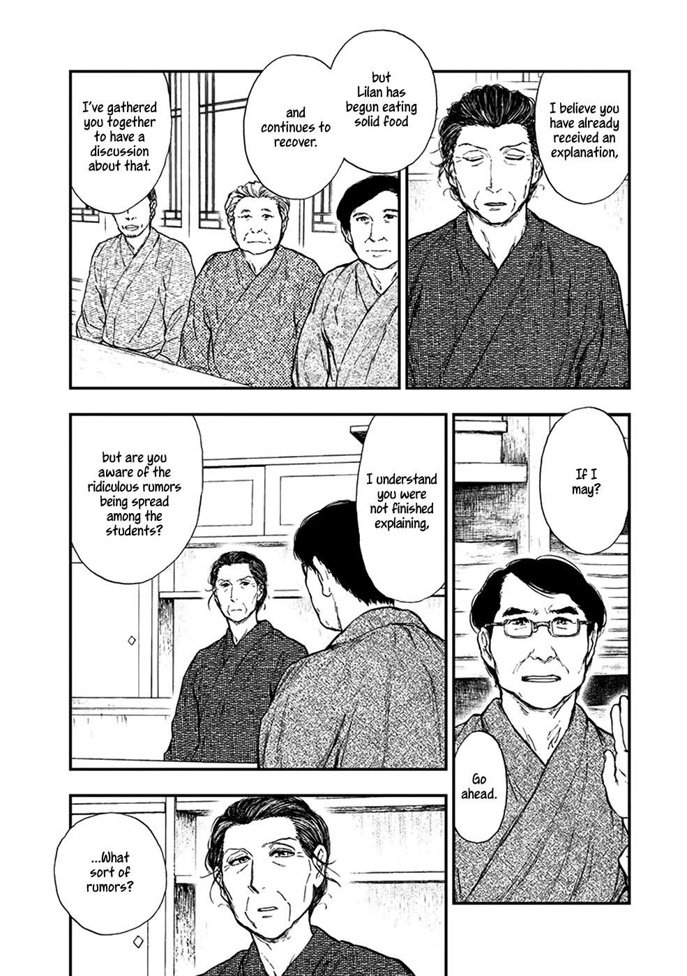 Kemono no Souja Chapter 5.5-3 page 8 - Vol.5 Chapter 5.3: The Professors' Resolution