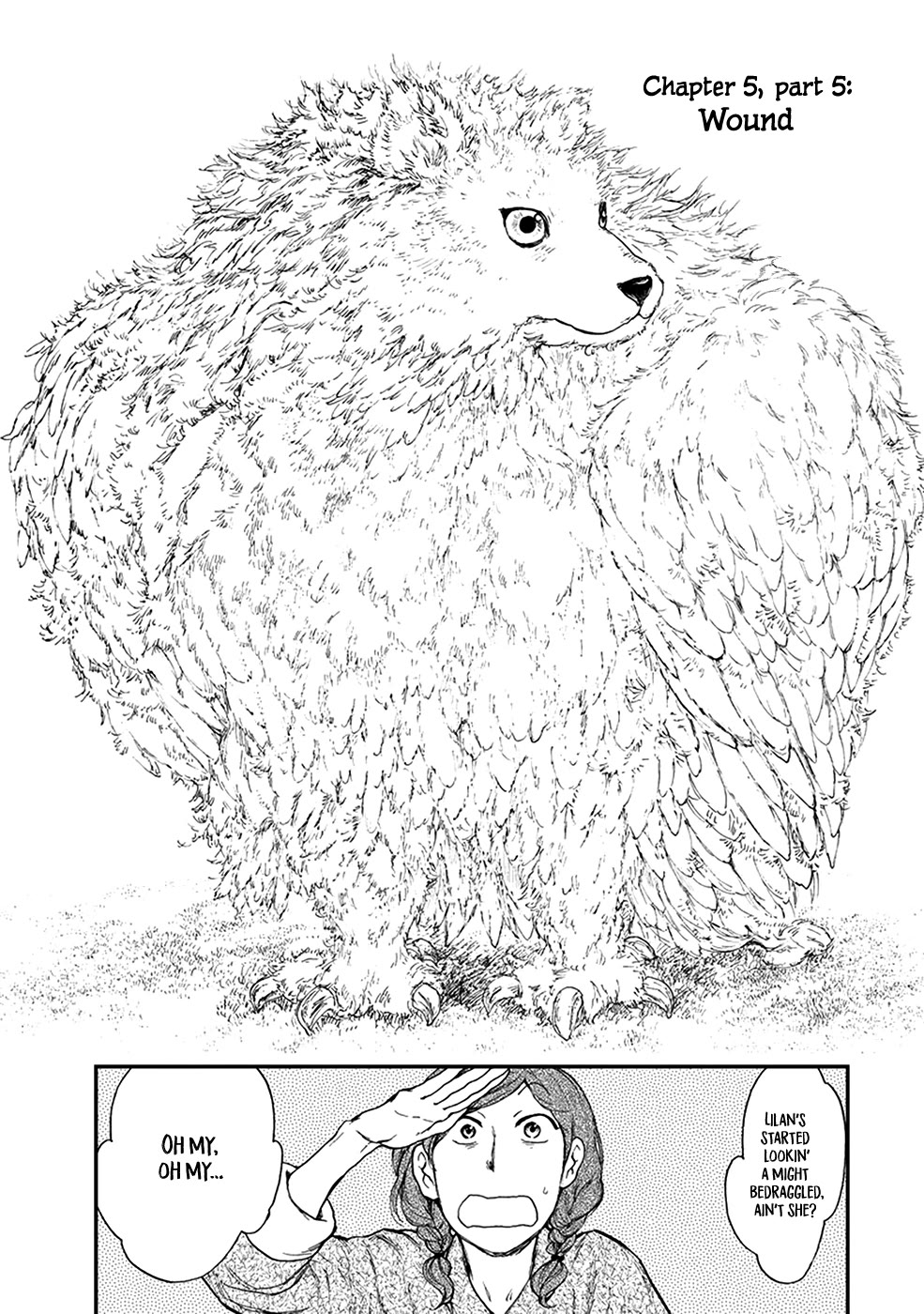 Kemono no Souja Chapter 5.5-5 page 2 - Vol.5 Chapter 5.5: Wound