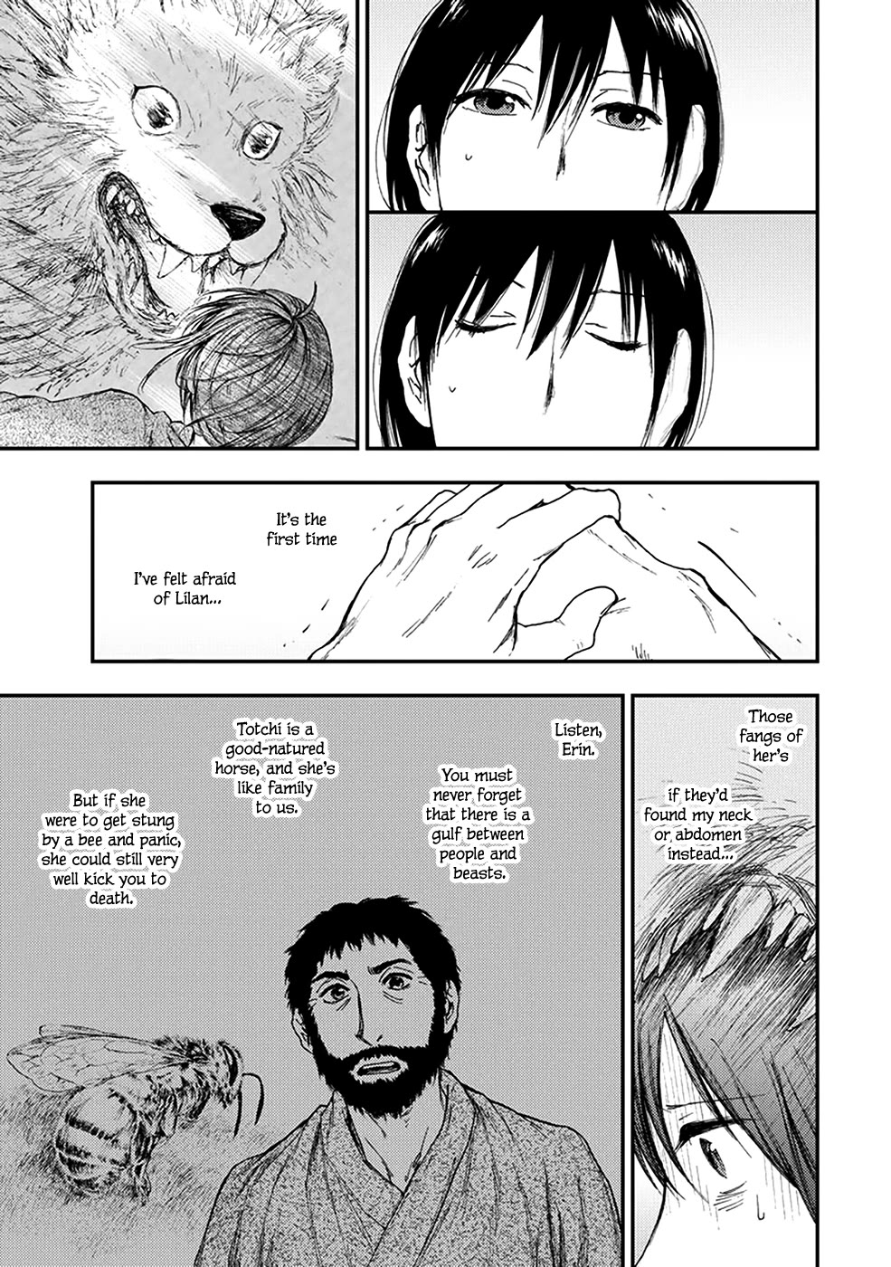 Kemono no Souja Chapter 5.5-5 page 24 - Vol.5 Chapter 5.5: Wound