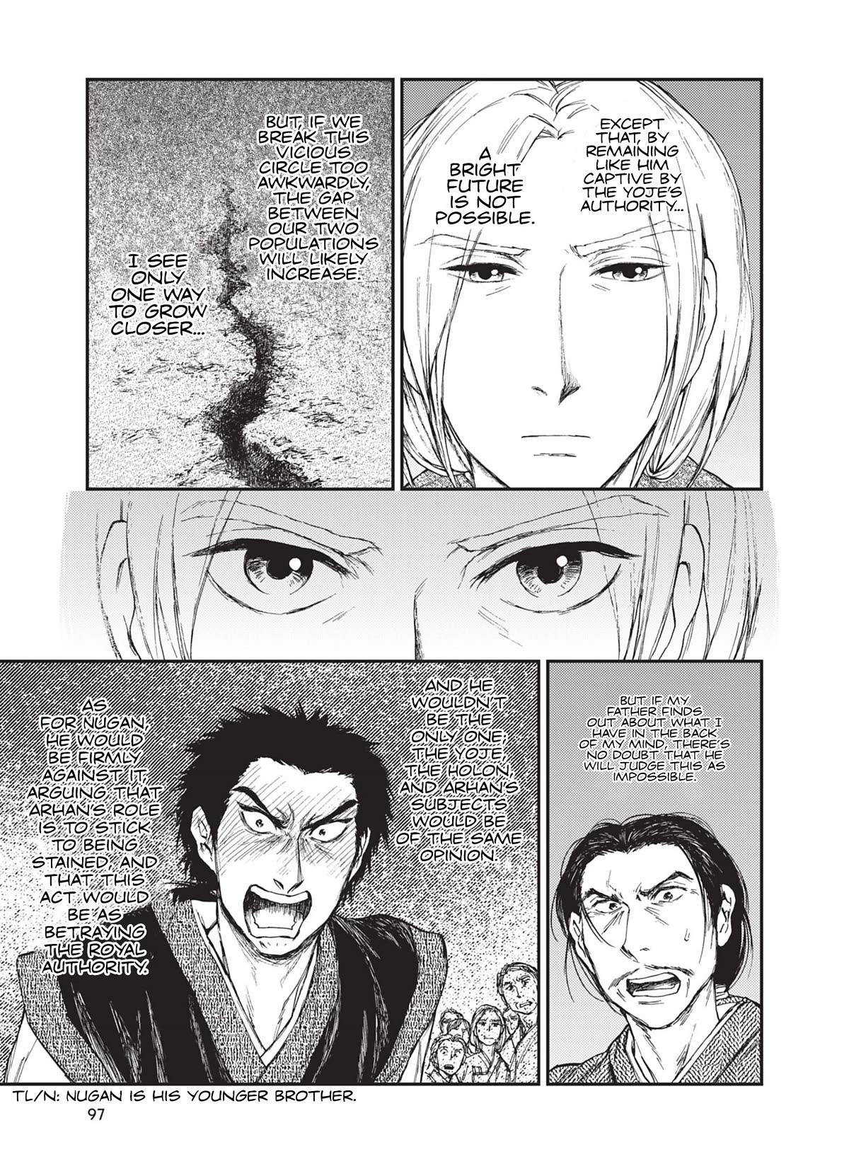 Kemono no Souja Chapter 5.6-1 page 6 - Vol.5 Chapter 6.1: When Anxiety Comes Knocking