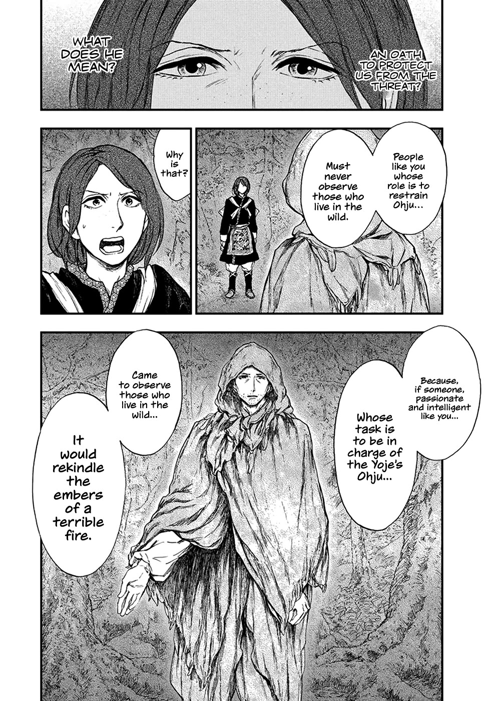 Kemono no Souja Chapter 5.6-12 page 13 - Vol.5 Chapter 6.12: When Anxiety Comes Knocking (2)