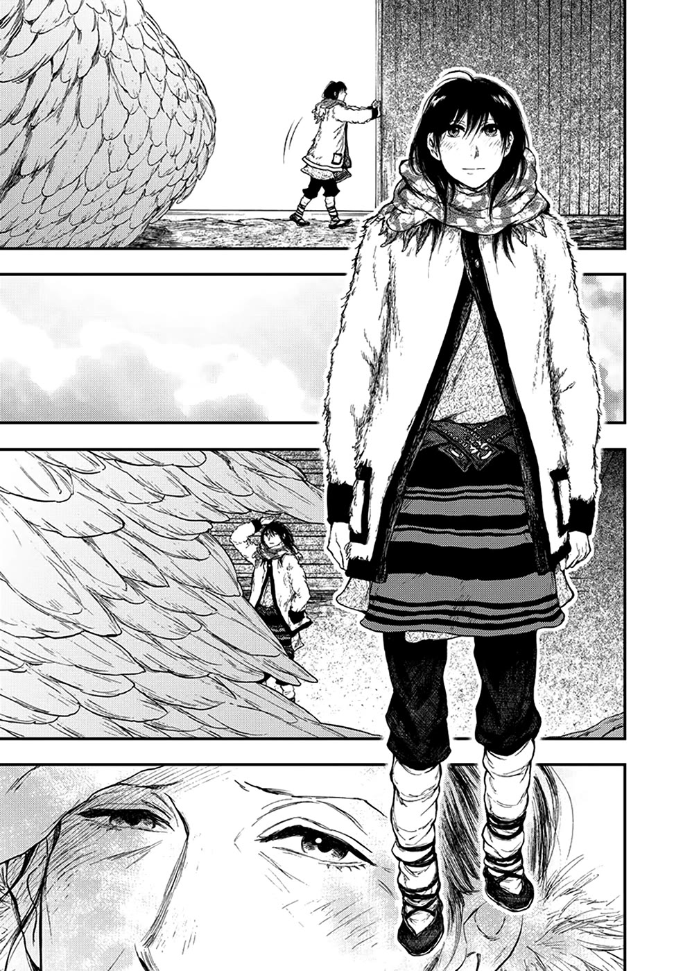 Kemono no Souja Chapter 5.6-12 page 5 - Vol.5 Chapter 6.12: When Anxiety Comes Knocking (2)