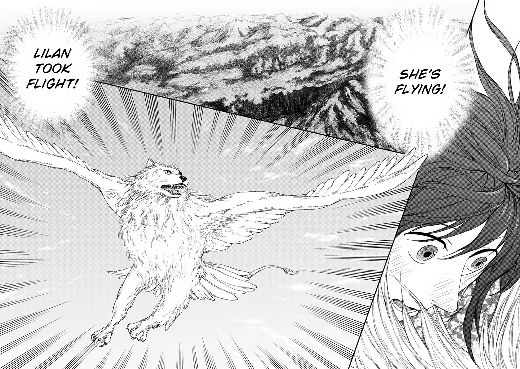 Kemono no Souja Chapter 5.6-20 page 33 - Vol.5 Chapter 6.20: Flight