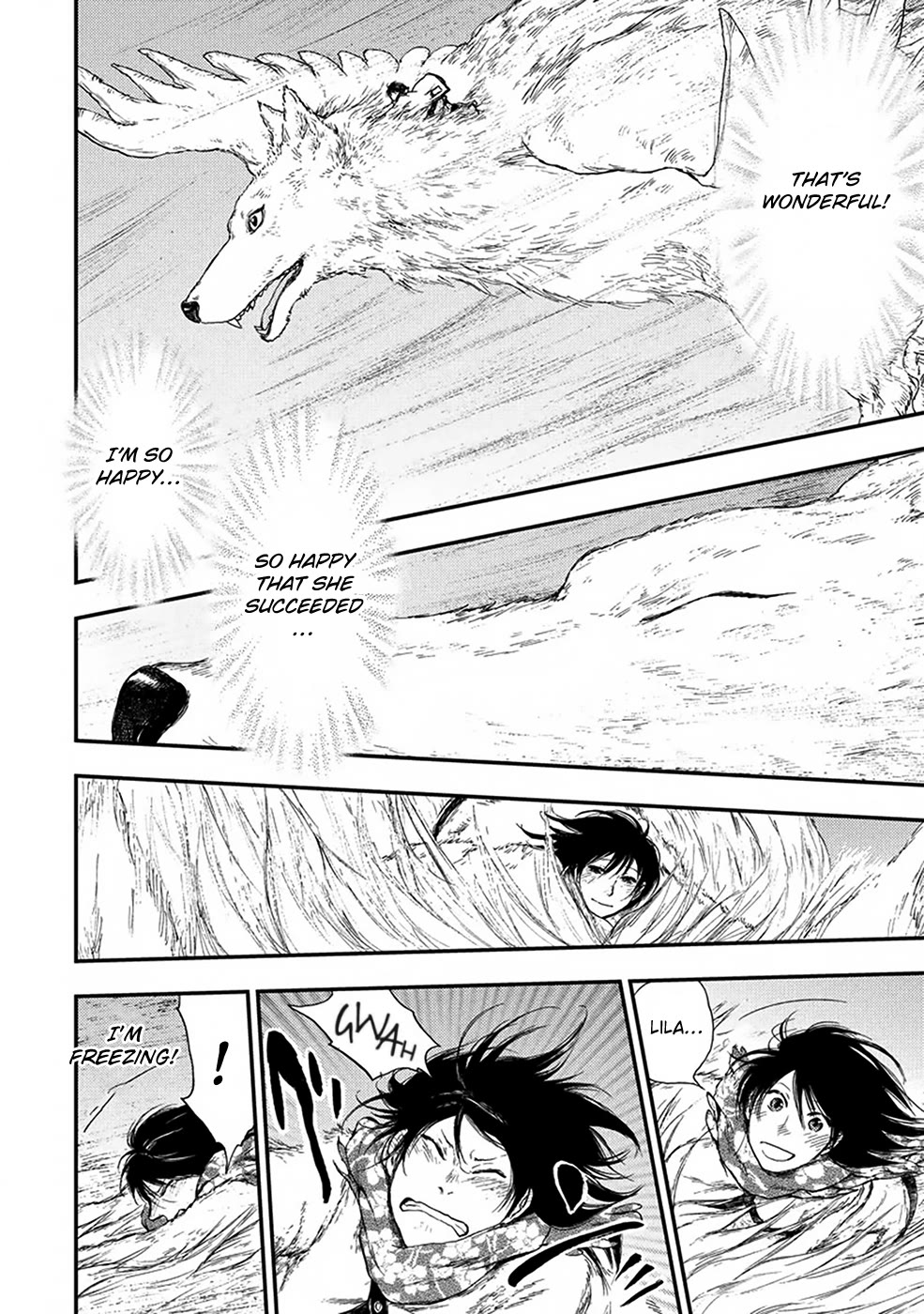 Kemono no Souja Chapter 5.6-20 page 34 - Vol.5 Chapter 6.20: Flight