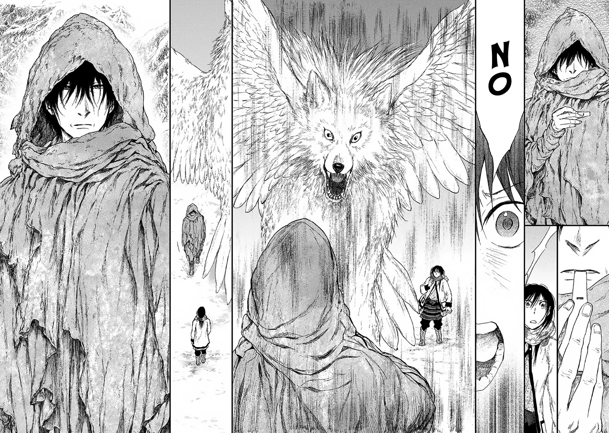 Kemono no Souja Chapter 5.6-20 page 40 - Vol.5 Chapter 6.20: Flight