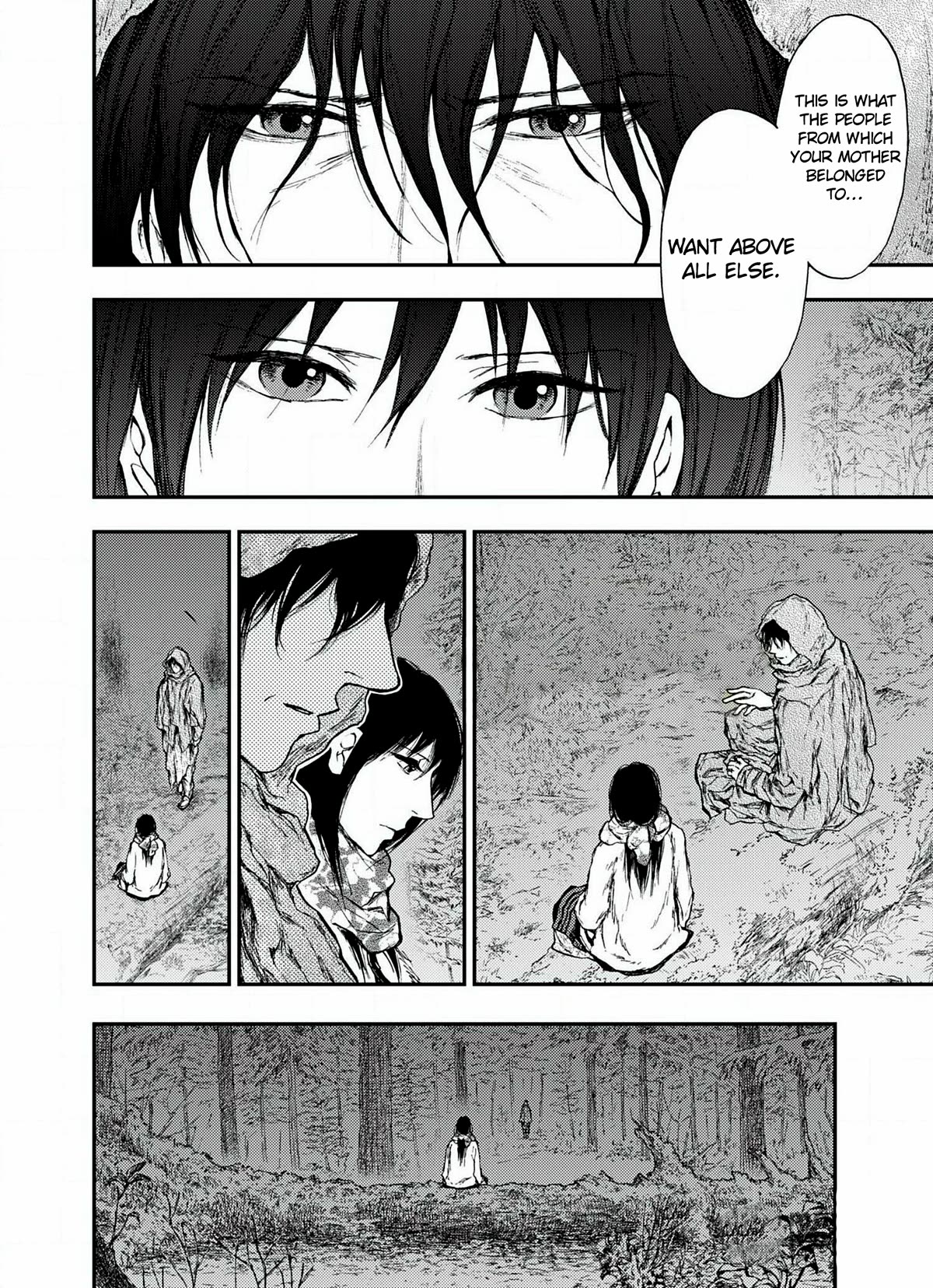 Kemono no Souja Chapter 6.6-3 page 12 - Vol.6 Chapter 6.3: Ahryo's Terrible Sin