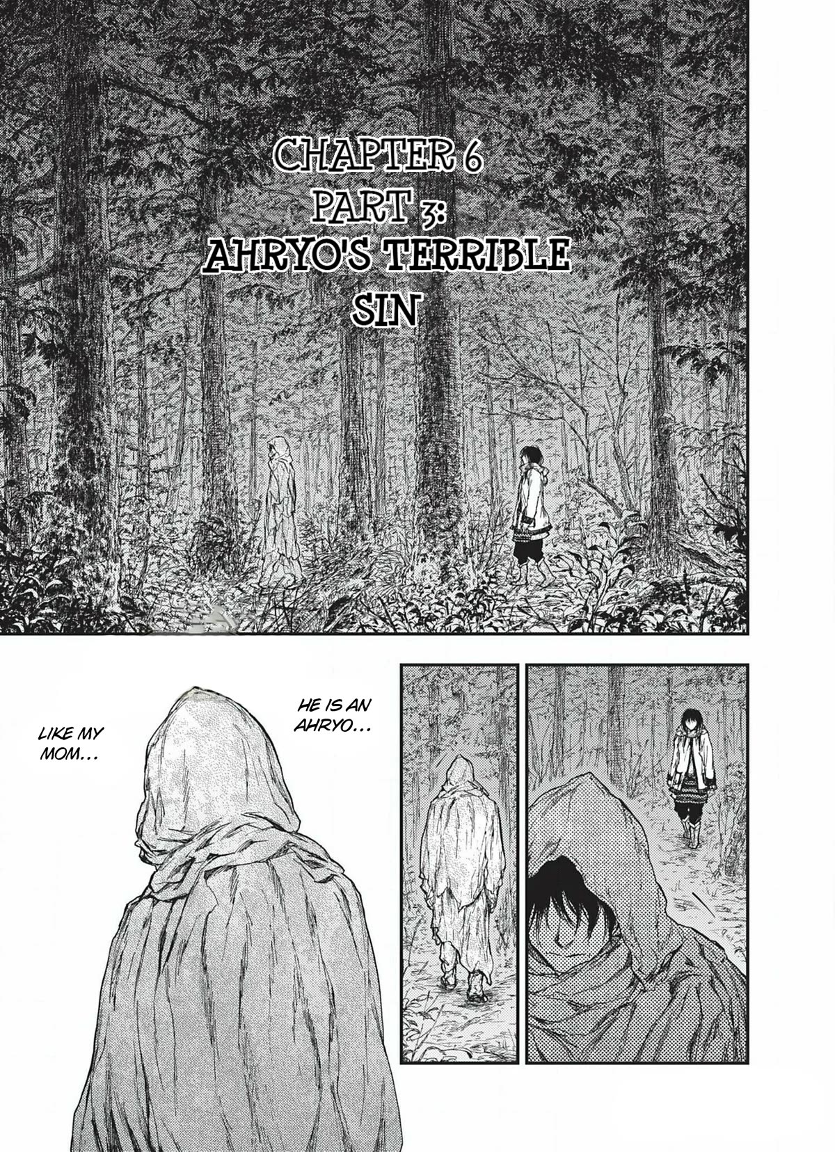 Kemono no Souja Chapter 6.6-3 page 3 - Vol.6 Chapter 6.3: Ahryo's Terrible Sin