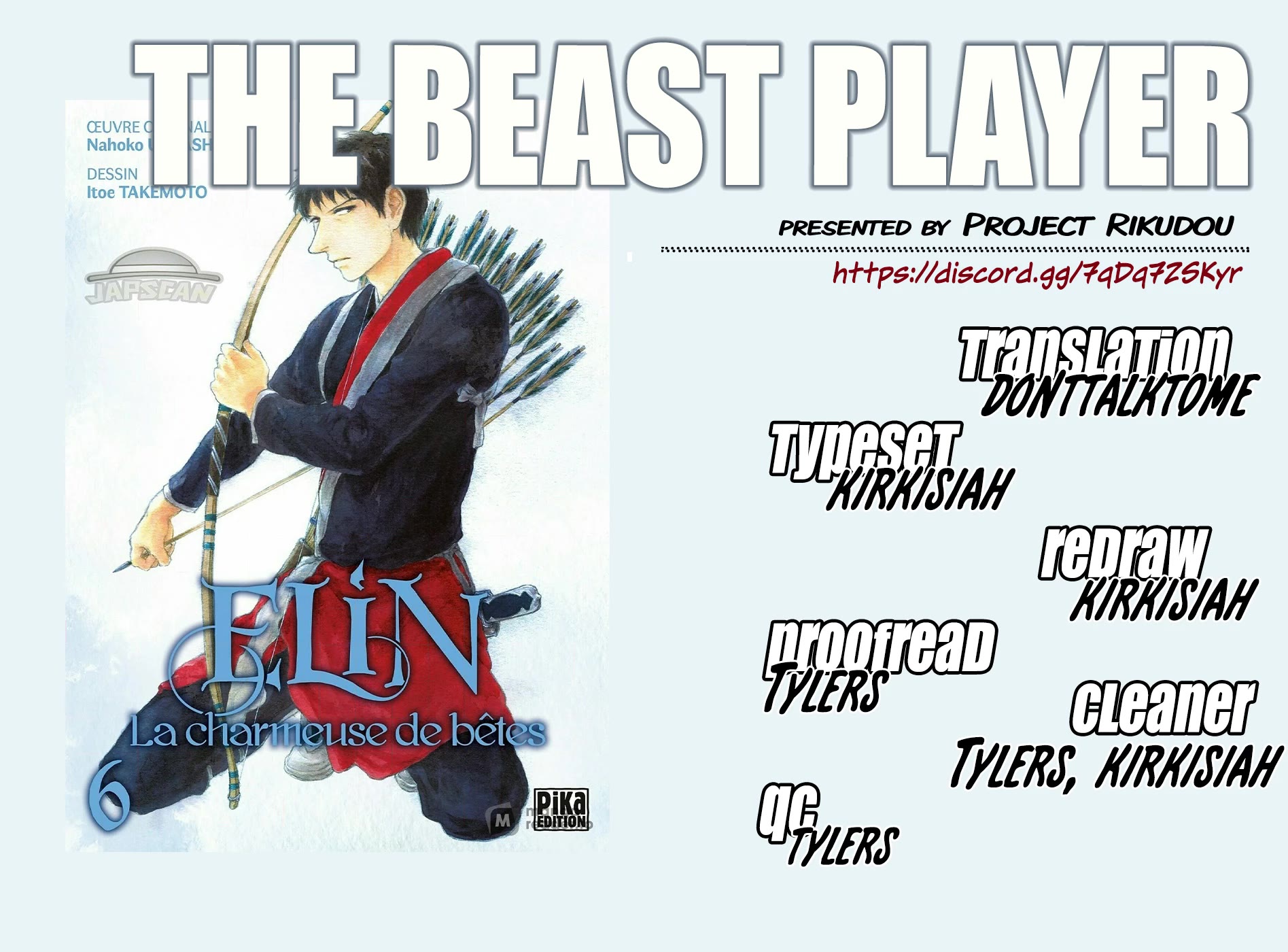 Kemono no Souja Chapter 6.6-4 page 1 - Vol.6 Chapter 6.4: The Arrival of a Wild Male