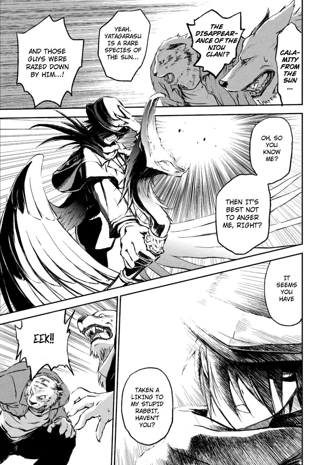 Kemonogumi Chapter 1 page 20 - Chapter 1: Yatagarasu's Investigation Office