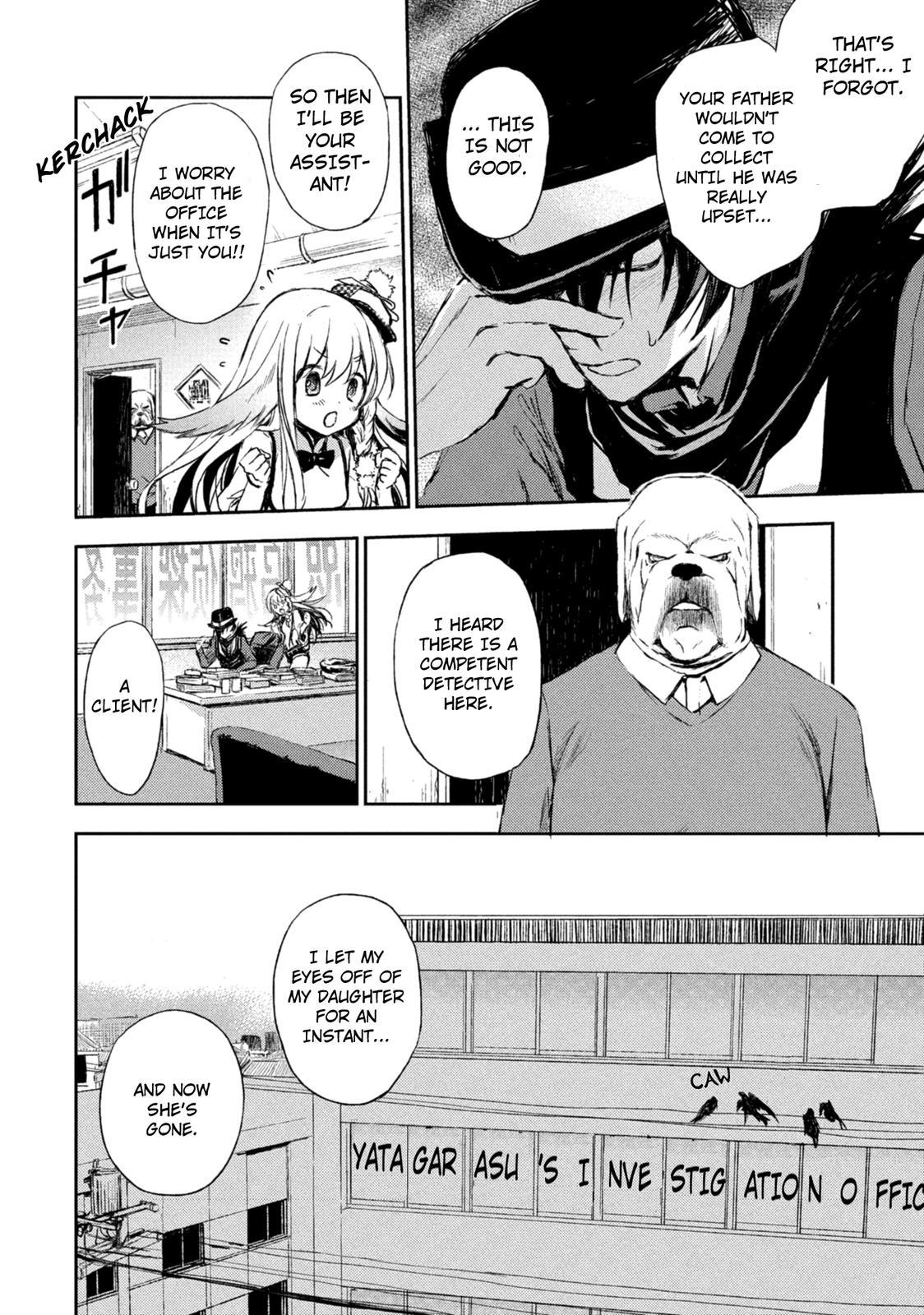 Kemonogumi Chapter 1 page 9 - Chapter 1: Yatagarasu's Investigation Office