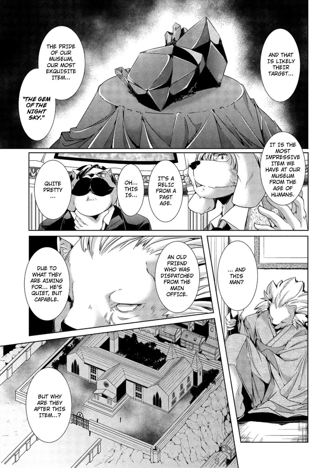 Kemonogumi Chapter 4 page 3 - Chapter 4: Black and Silver