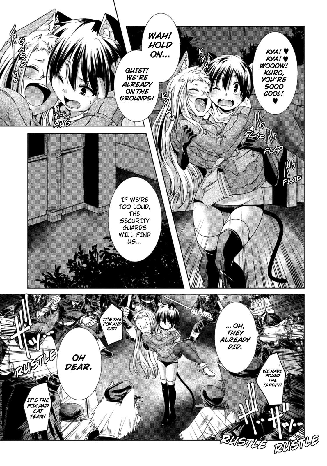 Kemonogumi Chapter 4 page 7 - Chapter 4: Black and Silver